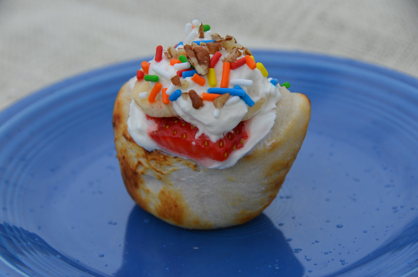 No Bake Banana Split Pie